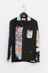 AVIVA JIFEI XUE Black Paneled Long Sleeve Shirt S22-KPLS PAJX2(2)